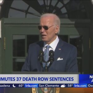 President Biden commutes most federal death row sentences to life in prison