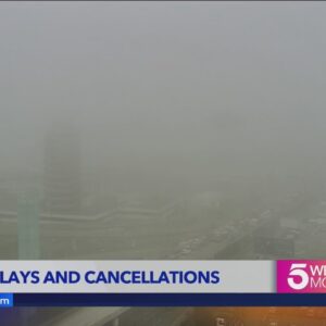 Hundreds of flights delayed due to thick fog blanketing Southern California 