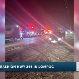 Four injured in three car crash in Lompoc Friday night