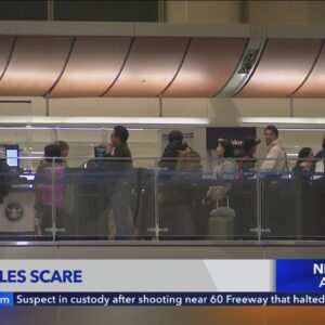 Thanksgiving travelers exposed to positive measles case at LAX, Public Health says