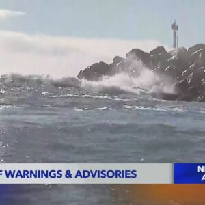 High surf warnings, advisories in effect across Ventura