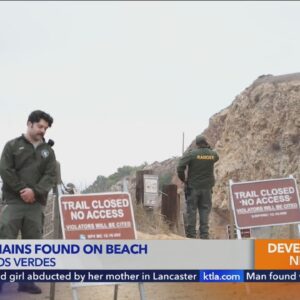 Officials provide update on body found near Southern California cliffside 