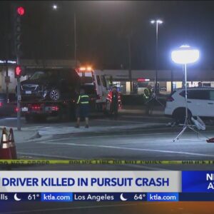 Innocent driver killed during SoCal police pursuit