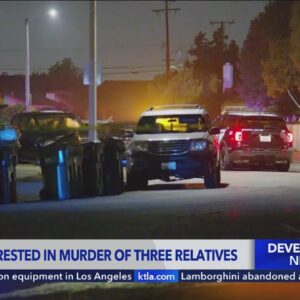 Relative arrested after 3 people found fatally stabbed in Baldwin Park home