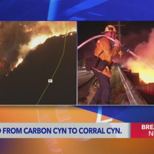 Franklin Fire burns structures, wind gusts could get up to 80 mph by sunrise