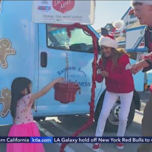 KTLA partners with Salvation Army, Helpful Honda Team for holiday toy drive in Redondo Beach