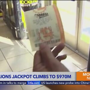 Mega Millions jackpot climbs to $970M ahead of Christmas Eve drawing