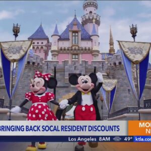 Disneyland brings back Southern California resident ticket offer for 2025