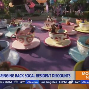 Disneyland brings back Southern California resident ticket offer for 2025