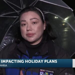 Central Coast rain isn’t stopping holiday travelers from hitting the road