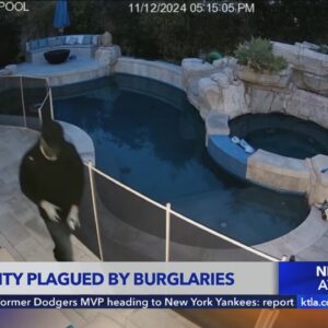 Orange County community plagued by burglaries