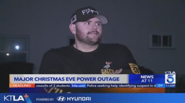 Power outage leaves thousands in dark on Christmas Eve