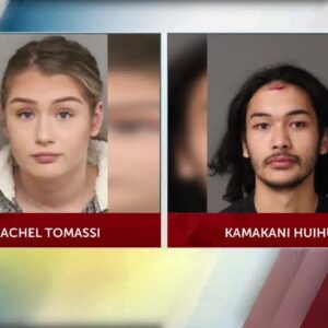 Paso Robles residents Rachel Tomassi and Kamakani Huihui arrested for felony attempted arson