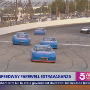 Racing fans send off Irwindale Speedway