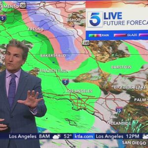 Rain Chances sprinkled into Southern California forecast