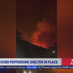 Franklin Fire in Malibu threatens Pepperdine, but campus doesn't evacuate