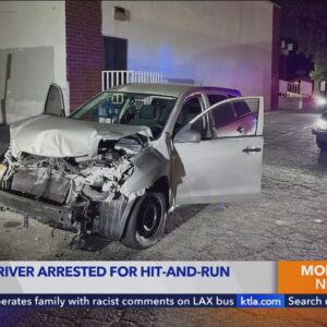 Reckless driver arrested for hit-and-run crash that left woman injured