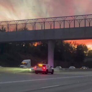 Reverse 210 Freeway pursuit in La Verne