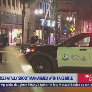 Santa Ana police fatally shoot man armed with fake rifle