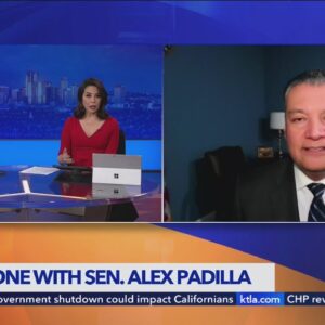 Sen. Alex Padilla on averting a government shutdown