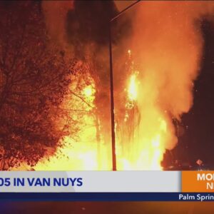 Series of fires in San Fernando Valley under investigation 