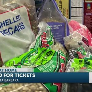 Basketball fans score at recent UC Santa Barbara games with a food drive