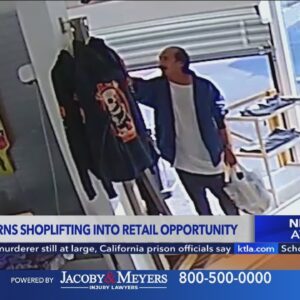 SoCal store features shoplifting suspect in new clothing collection