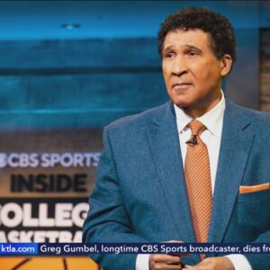 Sportscasting icon Greg Gumbel dies at 78