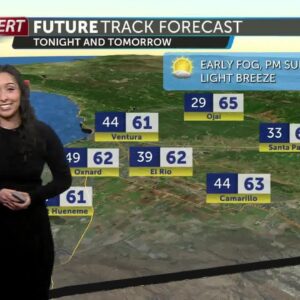 Steady weather conditions Friday, tracking the next system of rain