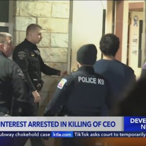 Suspect arrested in killing of health insurance CEO