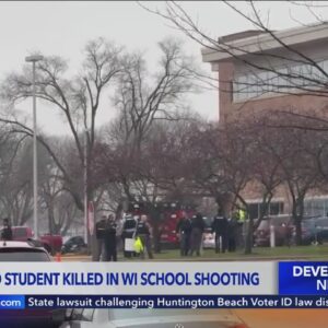 Teacher and student killed in Wisconsin school shooting