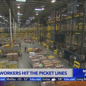 Teamsters union launches historic nationwide strike against Amazon