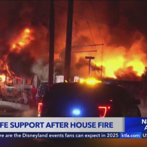 Teen hospitalized, family dogs killed in Inland Empire house fire