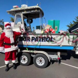 Toy Drive fills Harbor Patrol boat in Oxnard