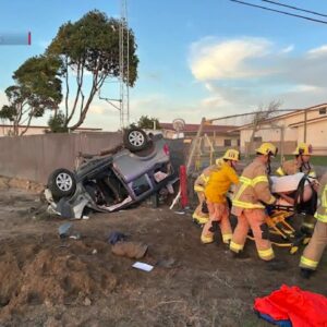 Two men injured in rollover crash in Santa Maria Sunday