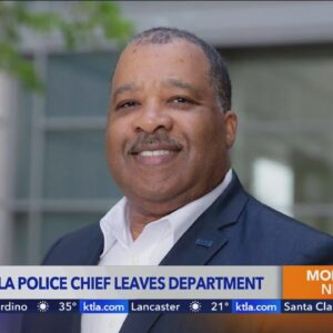 UCLA police chief is out following criticism over protest violence