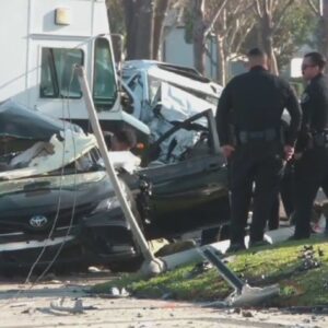 Video captures deadly Santa Ana crash