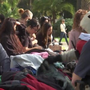 Warm clothing distributed to those in need by the Public Defender