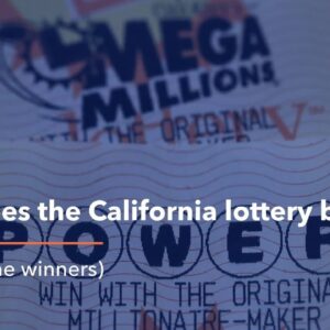 Who benefits from the California lottery (beyond the winners)?