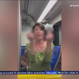 Woman berates family with racist comments on bus at LAX