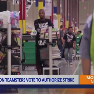 Amazon workers at delivery facilities in Southern California authorize strike