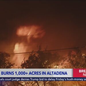 Eaton Fire destroying structures, causing entire communities to be evacuated