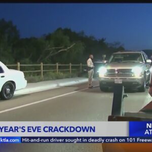 California Highway Patrol cracks down on drunk, reckless drivers on New Year's Eve