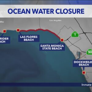 Miles of Los Angeles County coastline closed due to toxic fire debris concerns