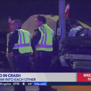 3 dead in brutal two-car crash in City of Industry, driver arrested 