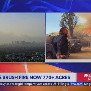 3PM Team Coverage: Palisades Fire surpasses 700 acres