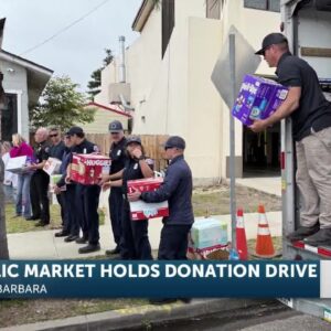 Santa Barbara area residents donate more than 7,000 pounds of fire relief aid to LA