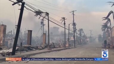 Palisades Fire evacuees start returning, checking on homes before curfew