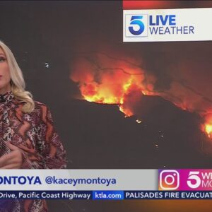 Santa Ana winds to continue later Saturday as Los Angeles wildfires continue