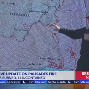 Containment grows on Palisades Fire – Monday 3 p.m. news conference